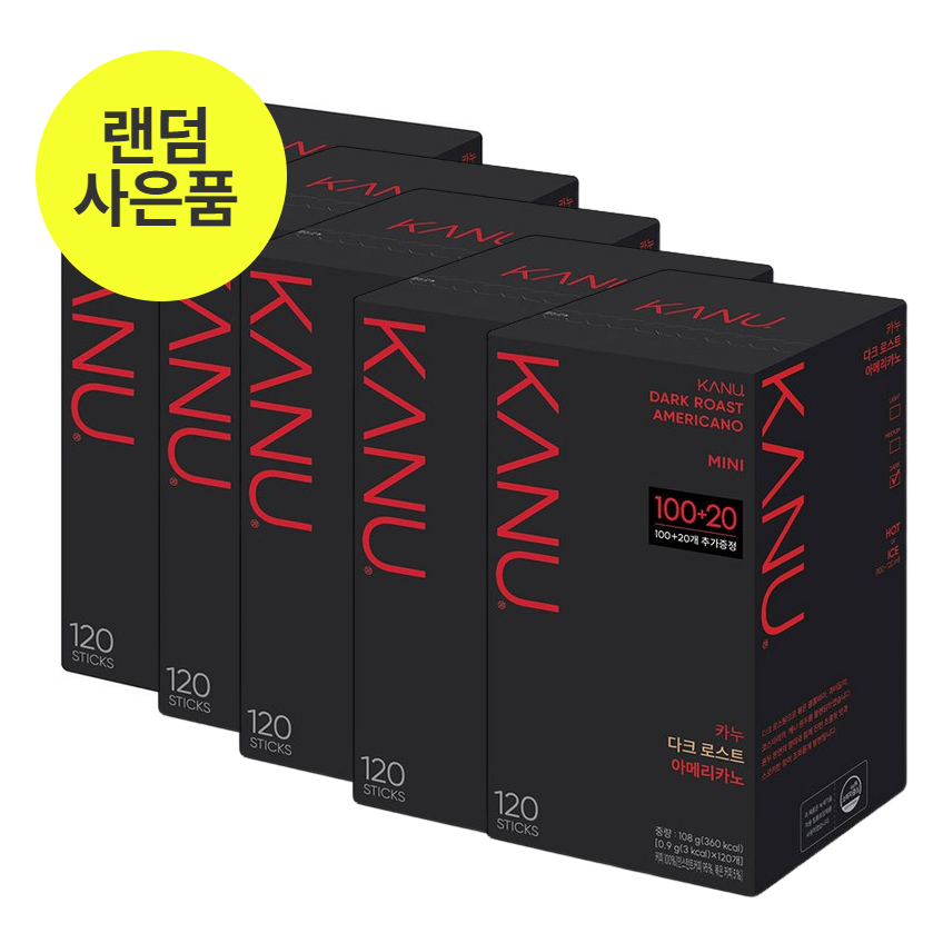 카누 아메리카노 커피 동서 카누 다크 탕비실 간식 600T, 1세트, 600개입, 0.9g 158,930원