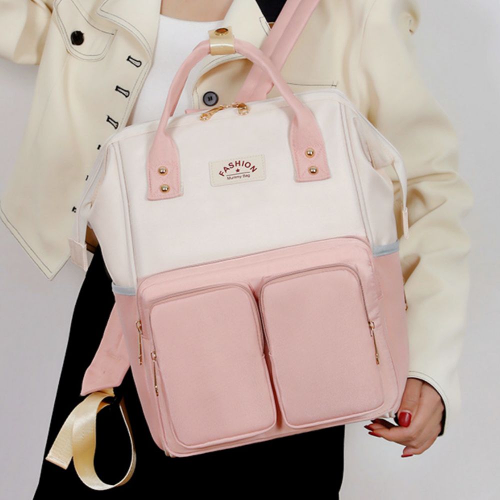 아렌샵 기저귀 백팩 엄마 가방, 핑크 10,900원