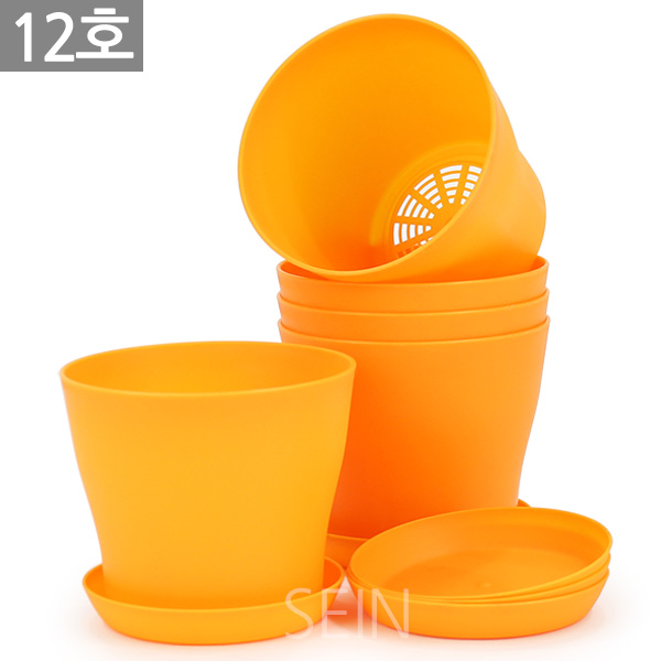 세인화분 플라스틱 원형 화분 받침 5P - 플분 분갈이 식물 화초 중형 대형 싼 저가 다육 인테리어 홈가드닝 중형 미니 7,250원