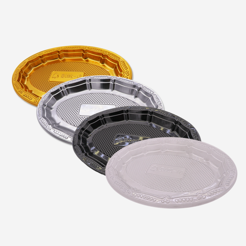 고급 PET 트레이 280호(투명/검정/금색/은색) (묶음 100개 / 박스 600개) 떡 고기 과일 포장 진열 일회용 페트 용기 20,900원