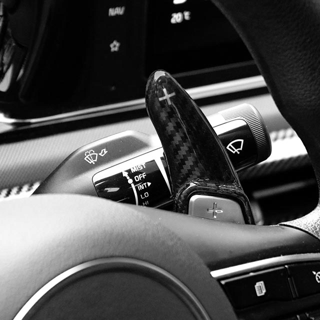 유투카 호환 K5 DL3 페이스리프트 튜닝 리얼카본 패들쉬프트 연장킷 109,500원