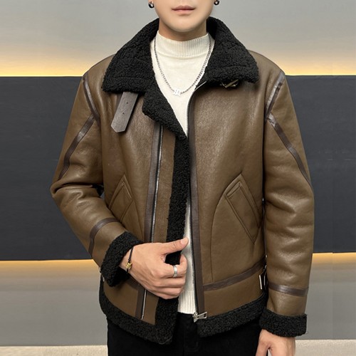 기사미닷컴 라이더스타일 가죽자켓(pu소재) 빈티지 스트릿가죽자켓 CJ00266 다크브라운 67,500원