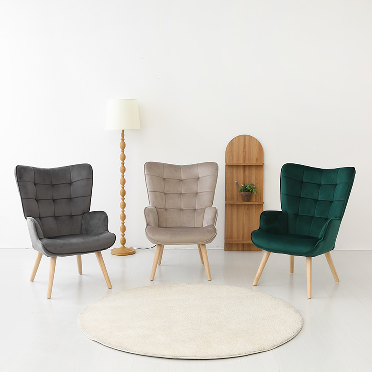 마켓비 단시 안락의자 F형, 블랙 6910.8390, 1개 129,000원