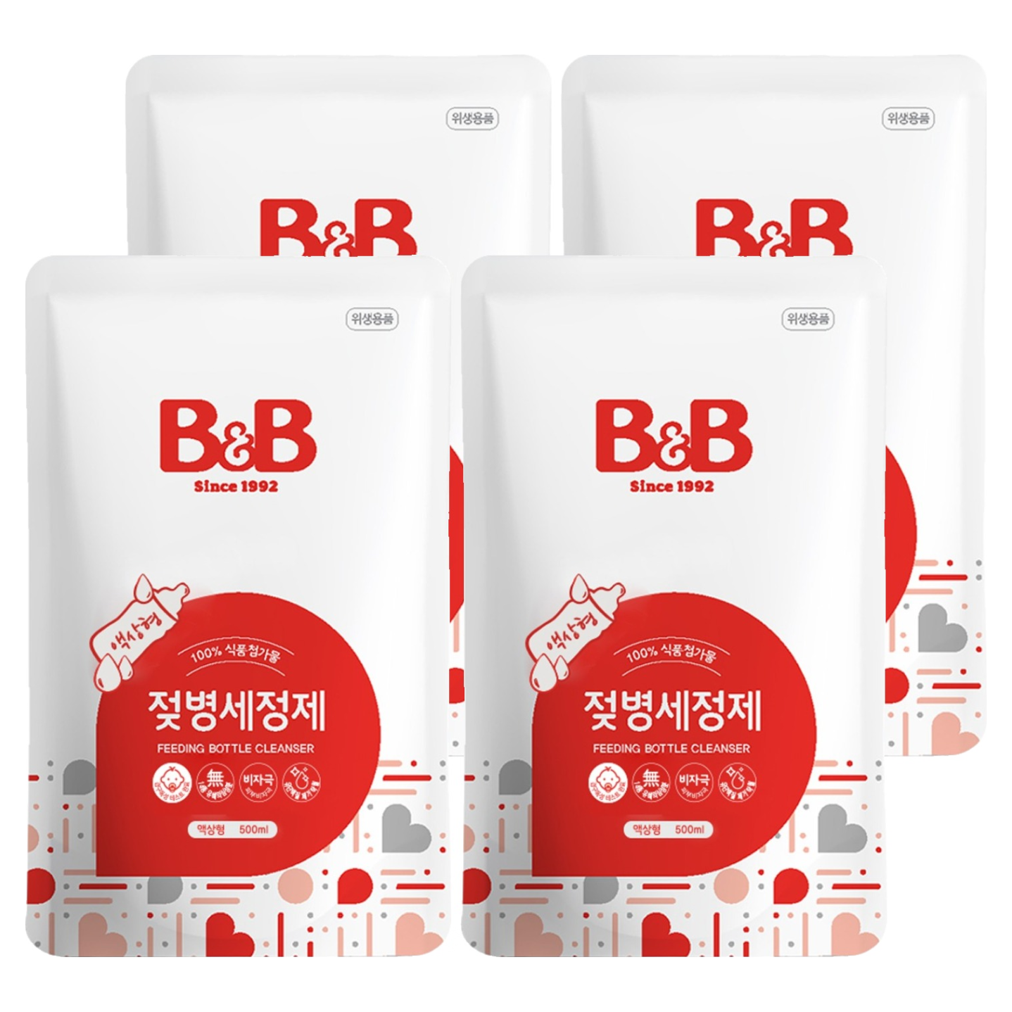 비앤비 액상형 젖병세정제 리필 허브향 9,400원