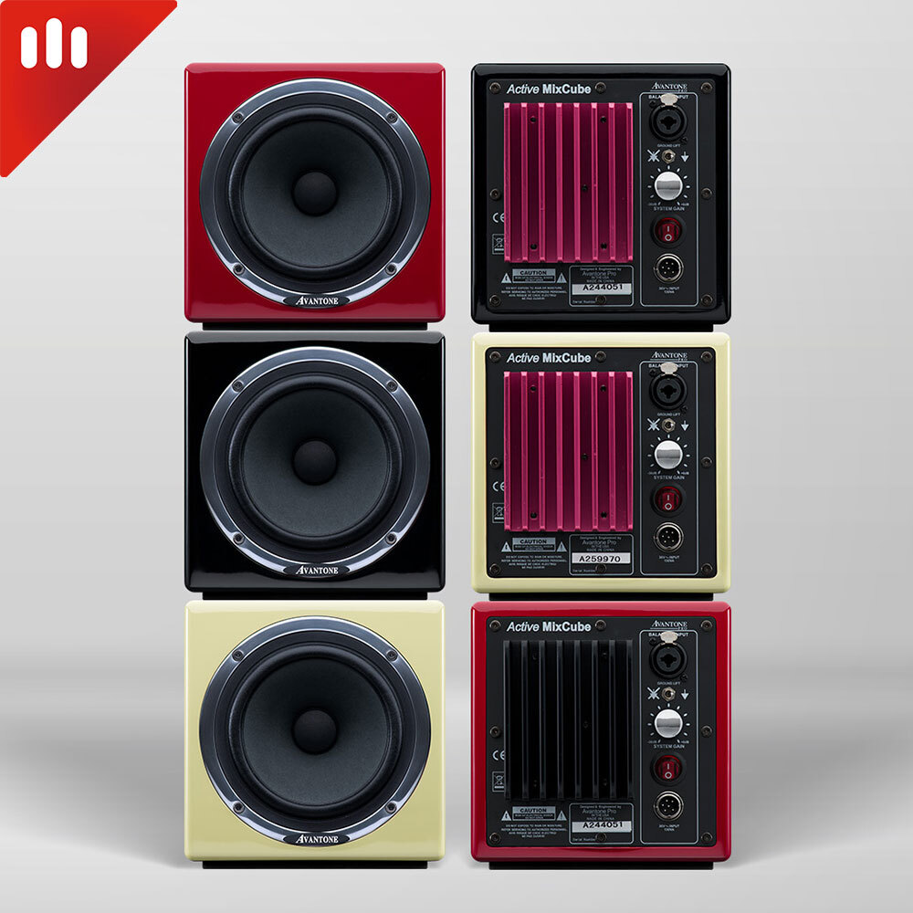 Avantone MIXCUBES ACTIVE / 아반톤 레퍼런스 모니터 스피커 (블랙,1조) 824,000원