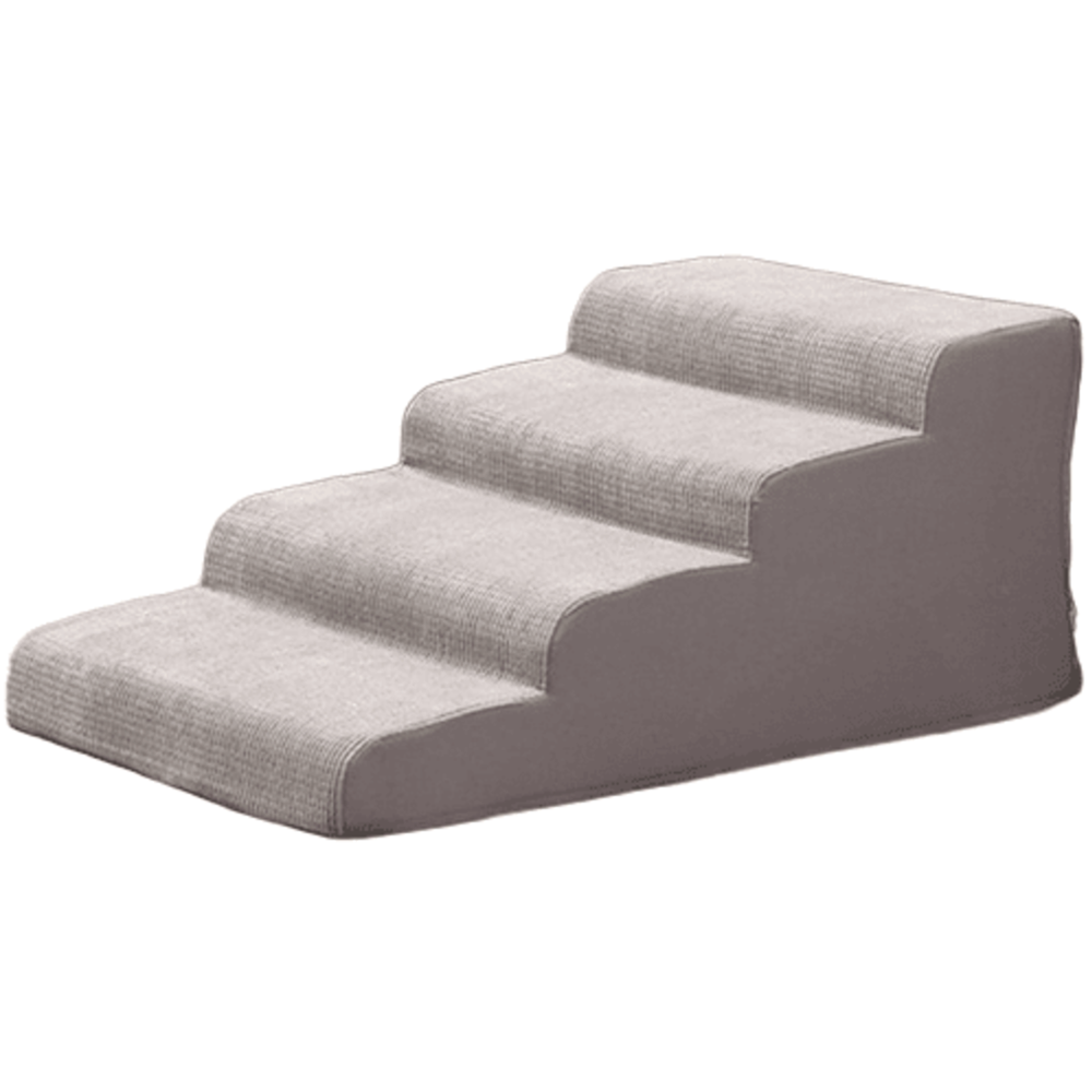 POOPY 논슬립 슬개골 보호 강아지 계단, 라이트그레이 96,000원