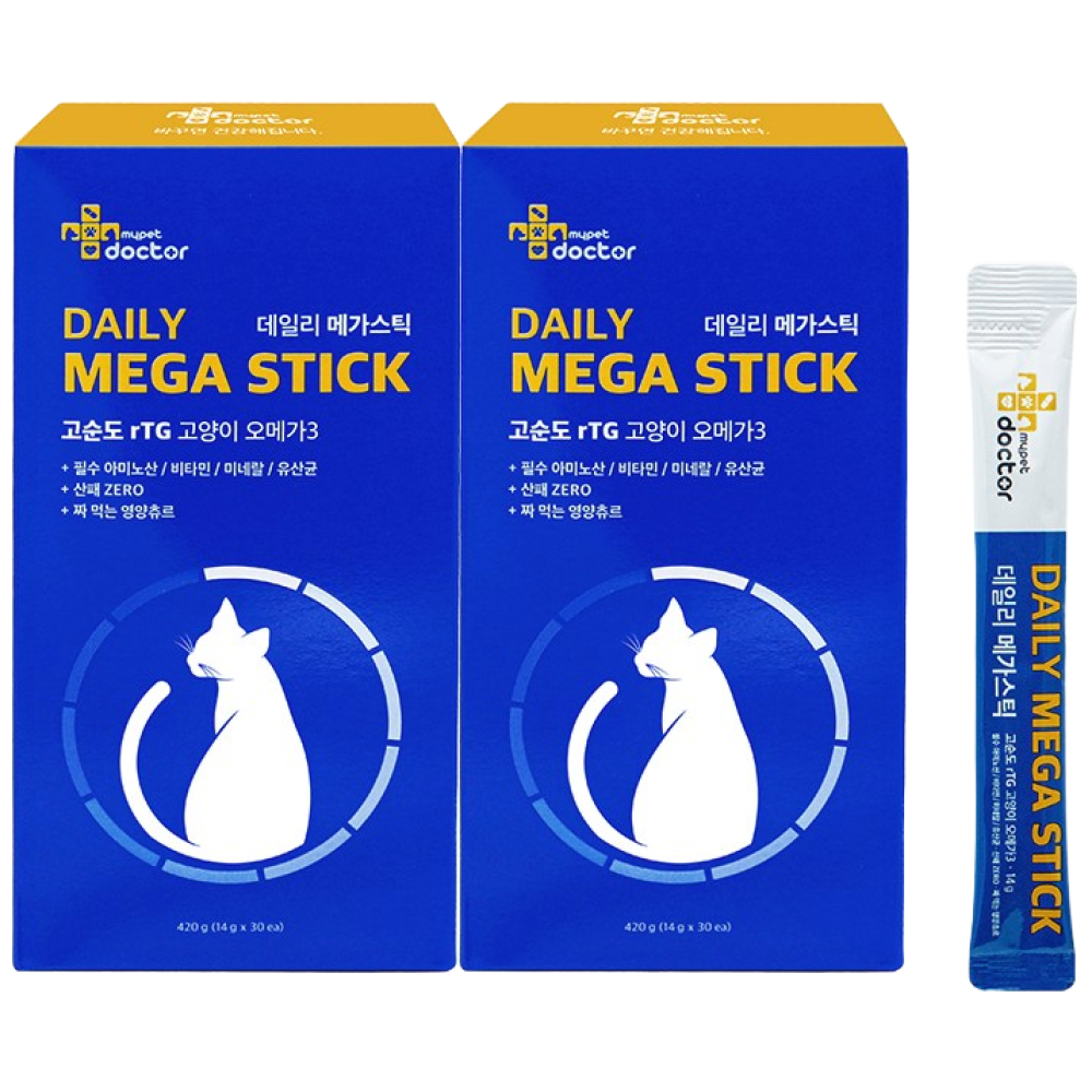 마이펫닥터 고양이 데일리 메가 스틱 영양제 60,800원