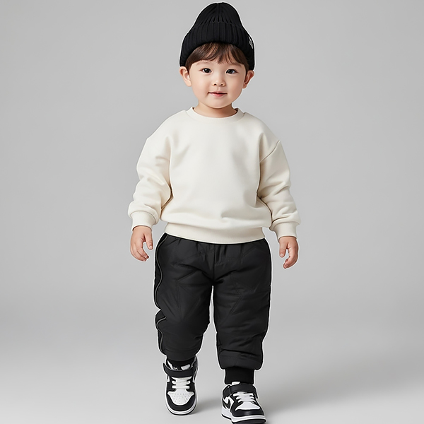 몽실이 별 누빔 패딩팬츠 아동 어린이 유아용 기모안감 방풍 방한 밴딩 보온바지 겨울 외출복 18,900원