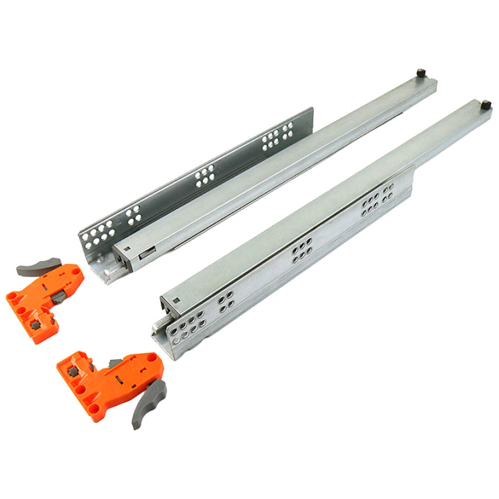 [철물공장] 문주 댐핑 언더레일 (타공), 1개, 450mm, 현재가 13,300원