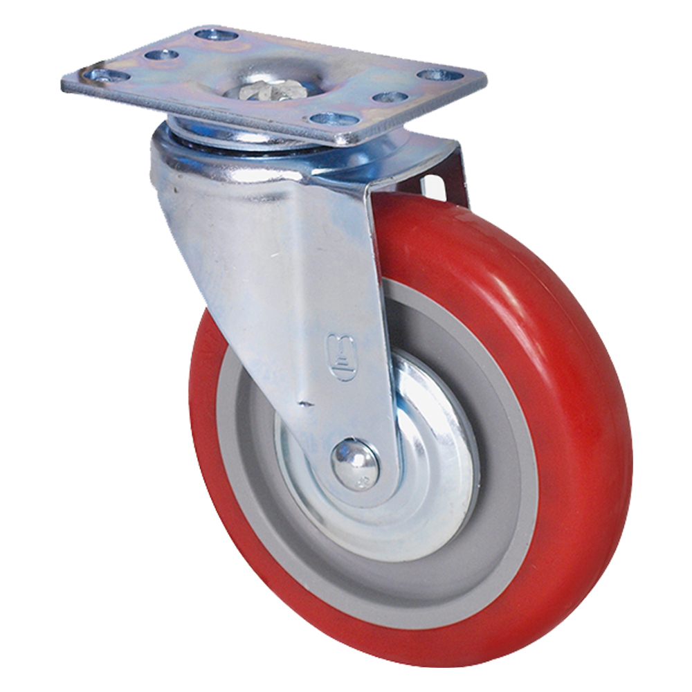 월드크린 PVC 적색 바퀴 회전형, 1개 7,500원