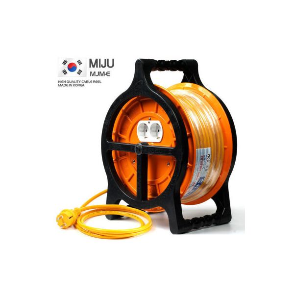 국산 캠핑릴선 MJM CP 40B 접지4구 15M 야외 캠핑케이블 전기선 휴대용 전선연장리드선 작업선 작업릴 미주 170,020원