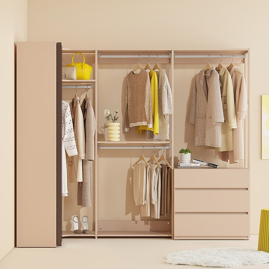 한샘 스테이 드레스룸 세트 240+118cm 서랍+거울형 875,000원