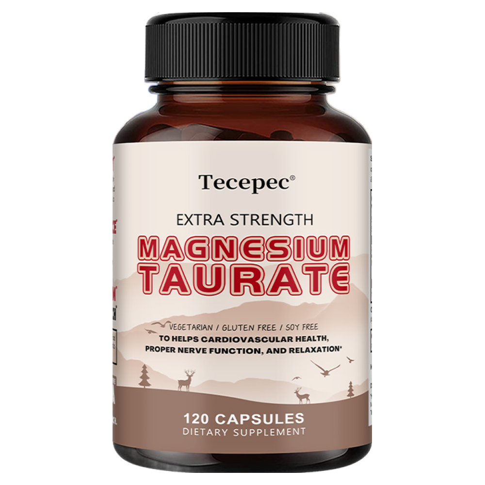 타우린 마그네슘, 흡수율이 높은 타우린, 750mg(150mg 원소 마그네슘), 심장, 스트레스, 불안, 수면 지원용, 1개, 60정 18,300원