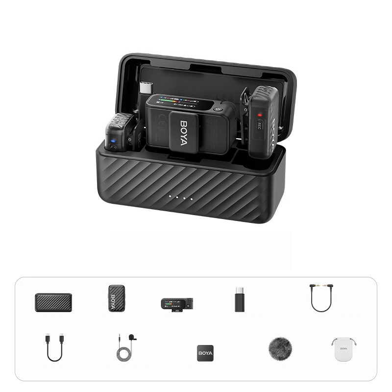 보야 BOYAMIC2 2세대 미니 무선 마이크 방송 강의 유튜브 촬영 AI 노이즈감소 236,800원