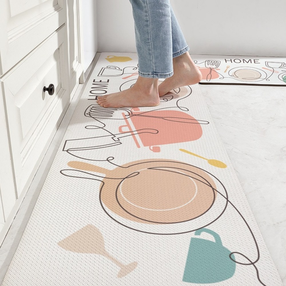 얄리샵 모던 디자인 PVC 주방매트, 모던01 20,900원