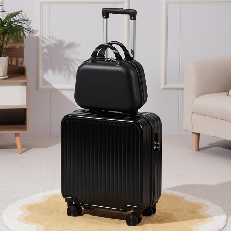 2단핸들 기내용 캐리어 세트 레이디백 여행가방 메이크업 하드케이스 답례품 사은품 미니캐리어 파우치 67,340원