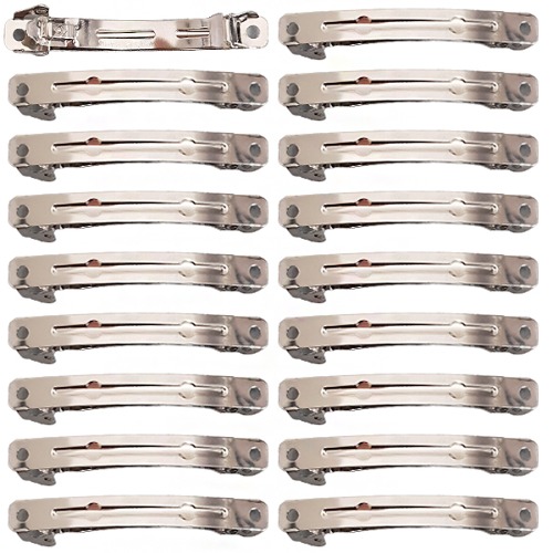 국내제작 18개) 8cm 납작 자동핀 머리핀 머리핀대 머리핀 만들기 부자재 머리핀재료 9,310원