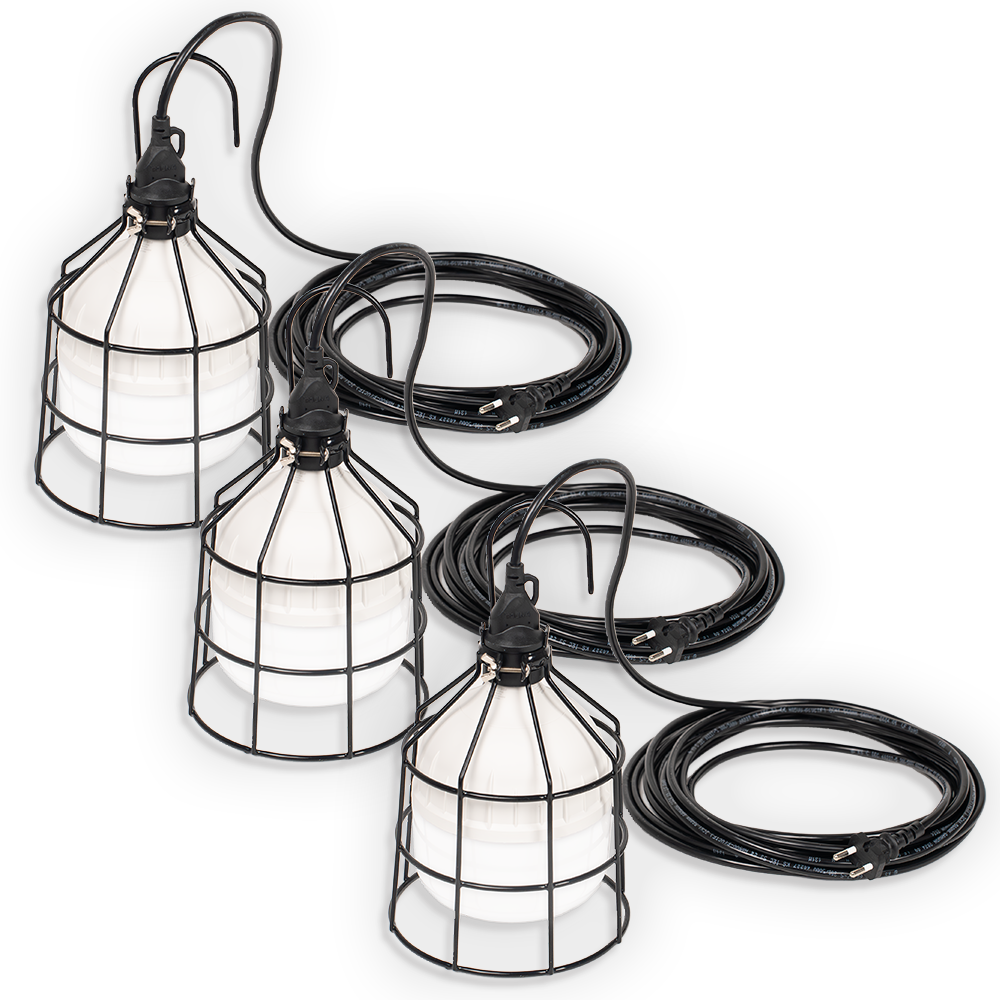 툴리버 LED 전구 작업등 소모갈 26B 50W 10M 철망 고리 세트, 3세트, 주광색 139,000원