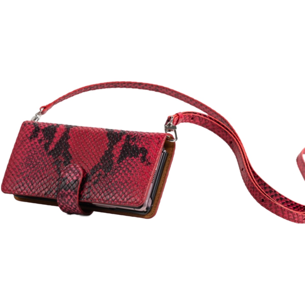 본아띠 갤럭시 Z폴드4 (F936N) 천연소가죽 제니스 아나콘다 뱀패턴 지갑형 다이어리 핸드폰케이스 64,600원