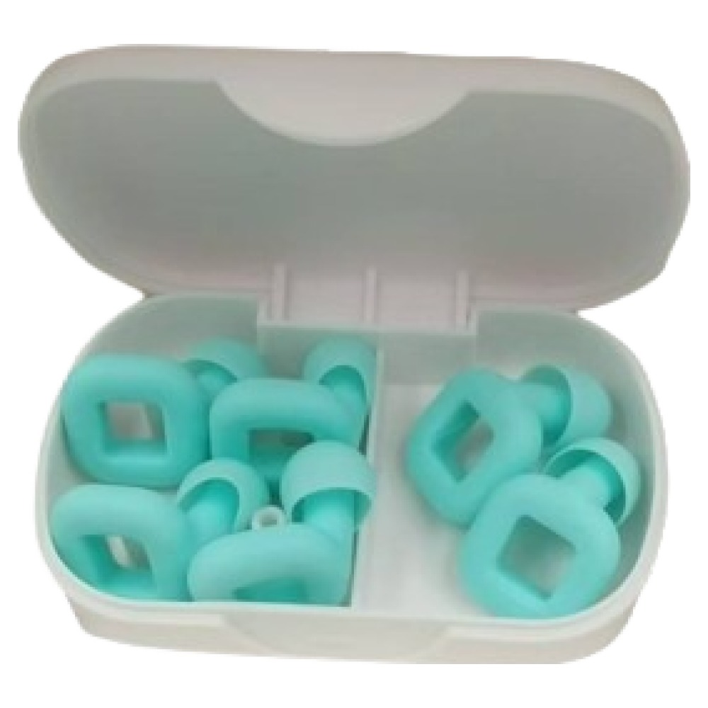 미소로운 소음방지 실리콘 귀마개 그린 + 전용케이스 5,650원