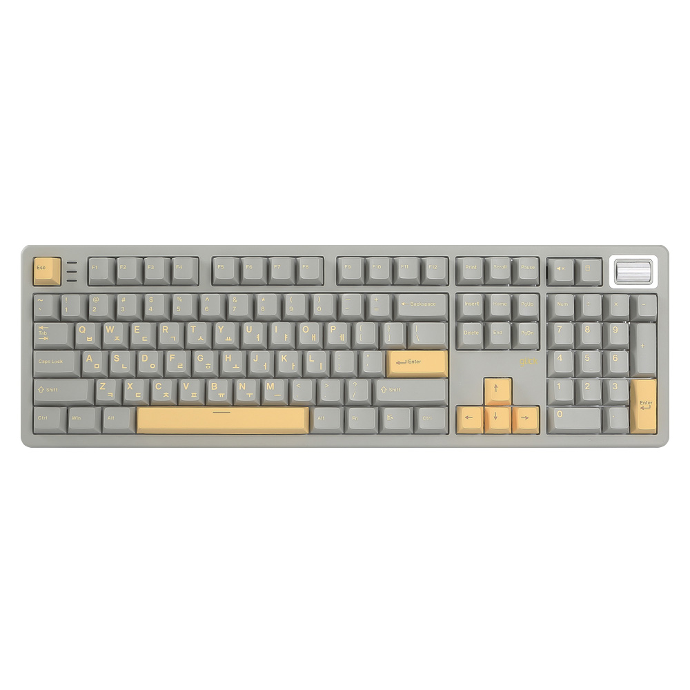 지클릭커 WK107 1K 유무선 기계식 키보드 파도프로젝트 69,800원