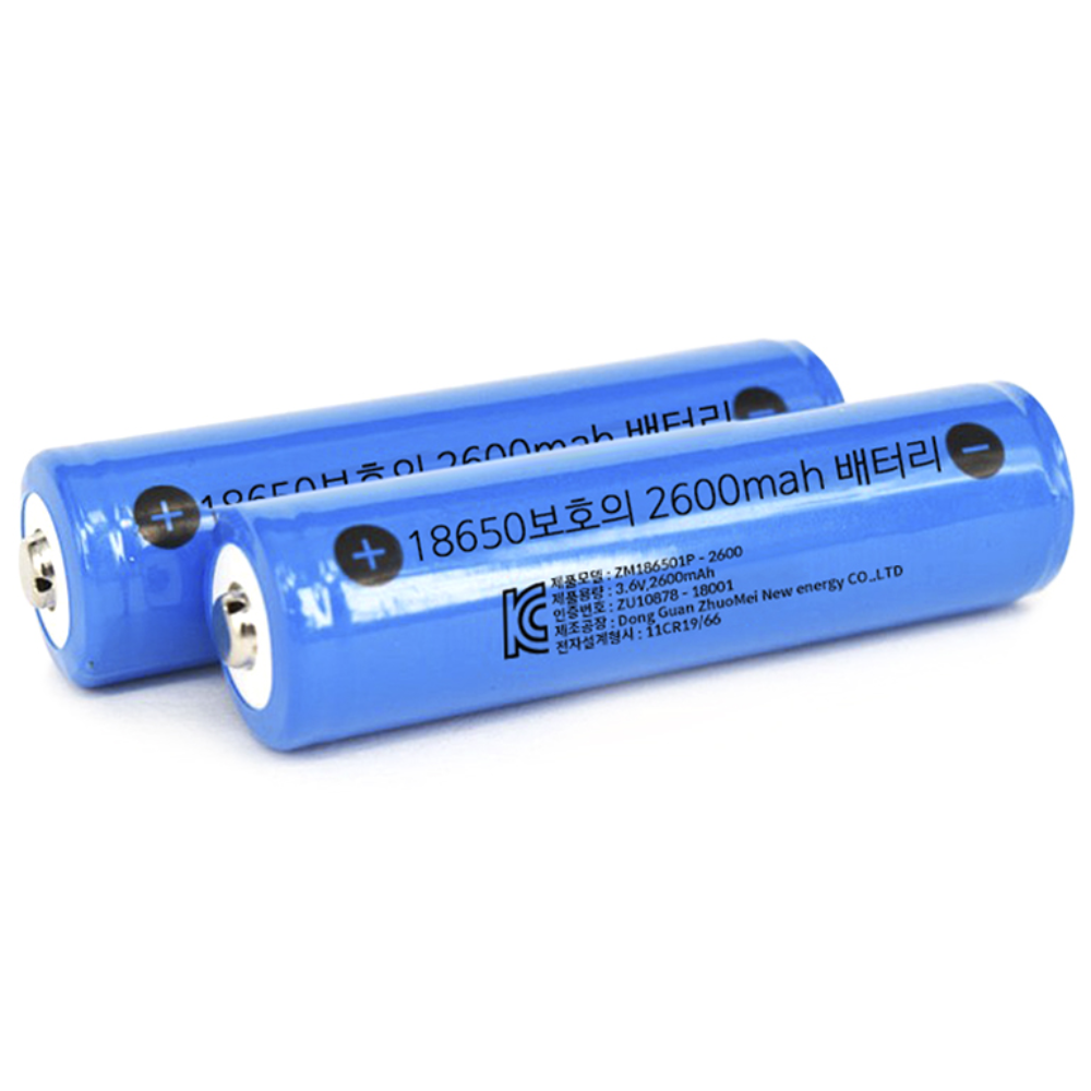 데일리프렌즈 18650 충전식 리튬이온 2600mAh 배터리 9,110원
