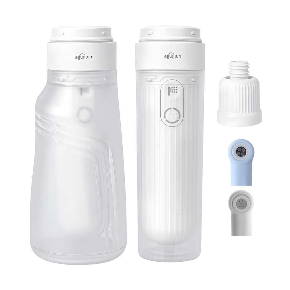 Umimile 생수병 연결 어댑터 휴대용 비데 2세대 C타입 충전식 대용량물통 2종 노즐 MAX 400ml 180ML 외출 여행용 캠핑 전동비데 핸디비데, 간편 배송, 400ML - 4/5구노즐 49,800원