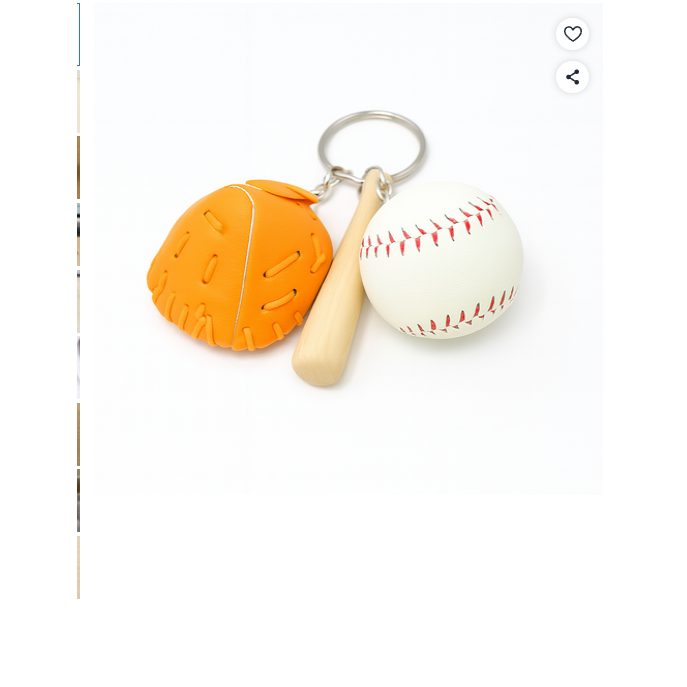 야구 글러브 베이스볼 스포츠 열쇠고리 미니 키링 5,800원