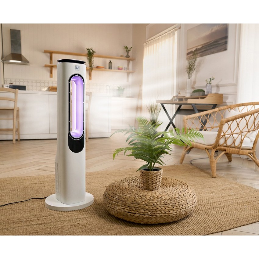 일렉트로지 저소음 하이브리드 날개없는 타워형 선풍기 118,000원