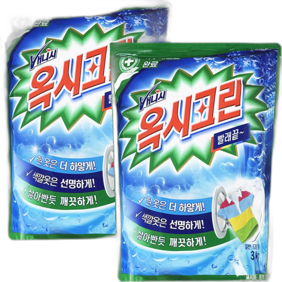 옥시레킷벤키저 옥시크린 분말 표백제 ~ 표백제 세탁보조제 가루세제 세탁세제 49,000원