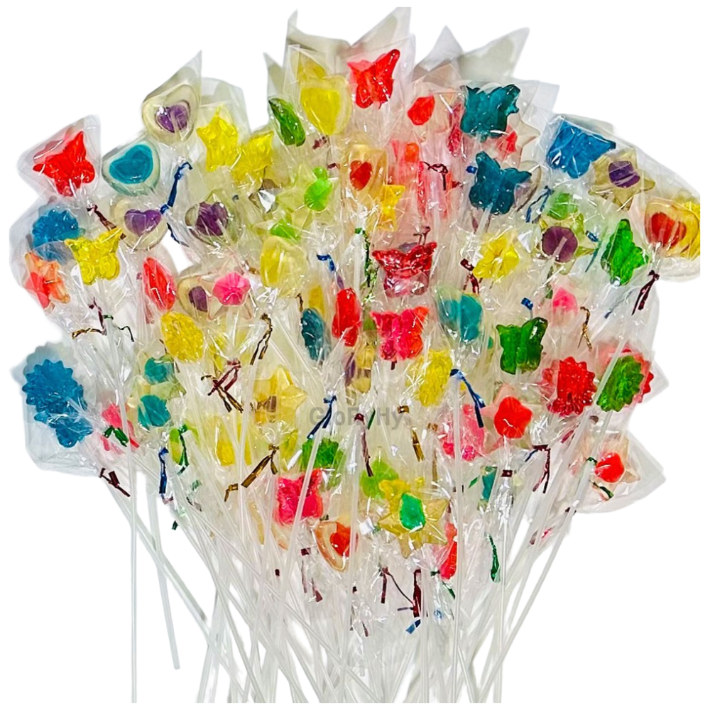 크리스탈롤리팝 롱 사탕 꽃 만들기 재료 졸업 생일30개입 14,900원