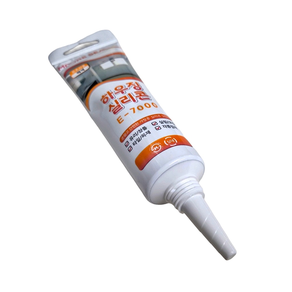 비초산 하우징 실리콘 백색 다목적 실리콘 실란트 접착 보수제 욕조 타일 목재 유리 창틀 샷시, 1개 5,530원