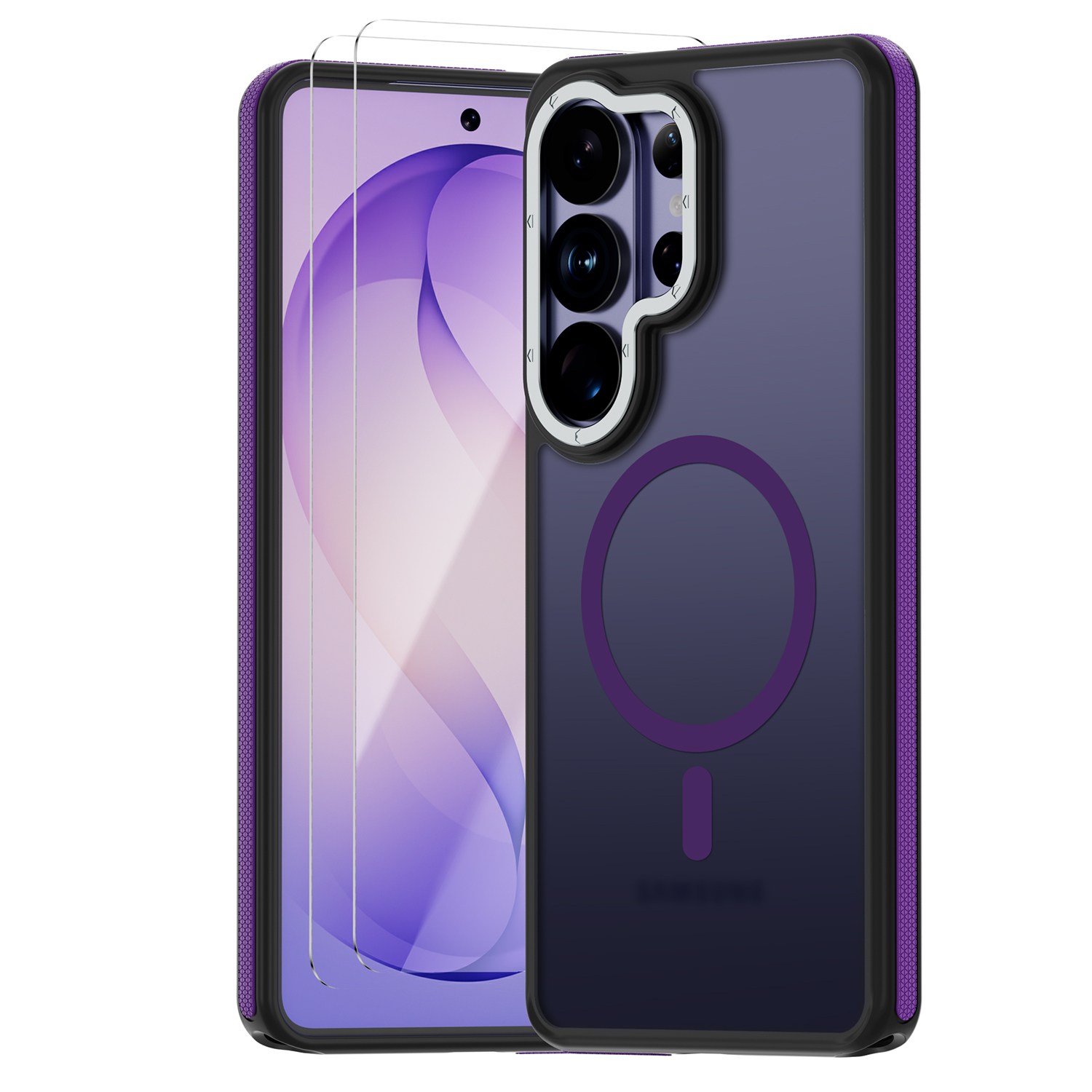 MEIMIOU 지문방지 배자력 변색방지 맥세이프 케이스+ 전면 강화유리 필름 19,200원