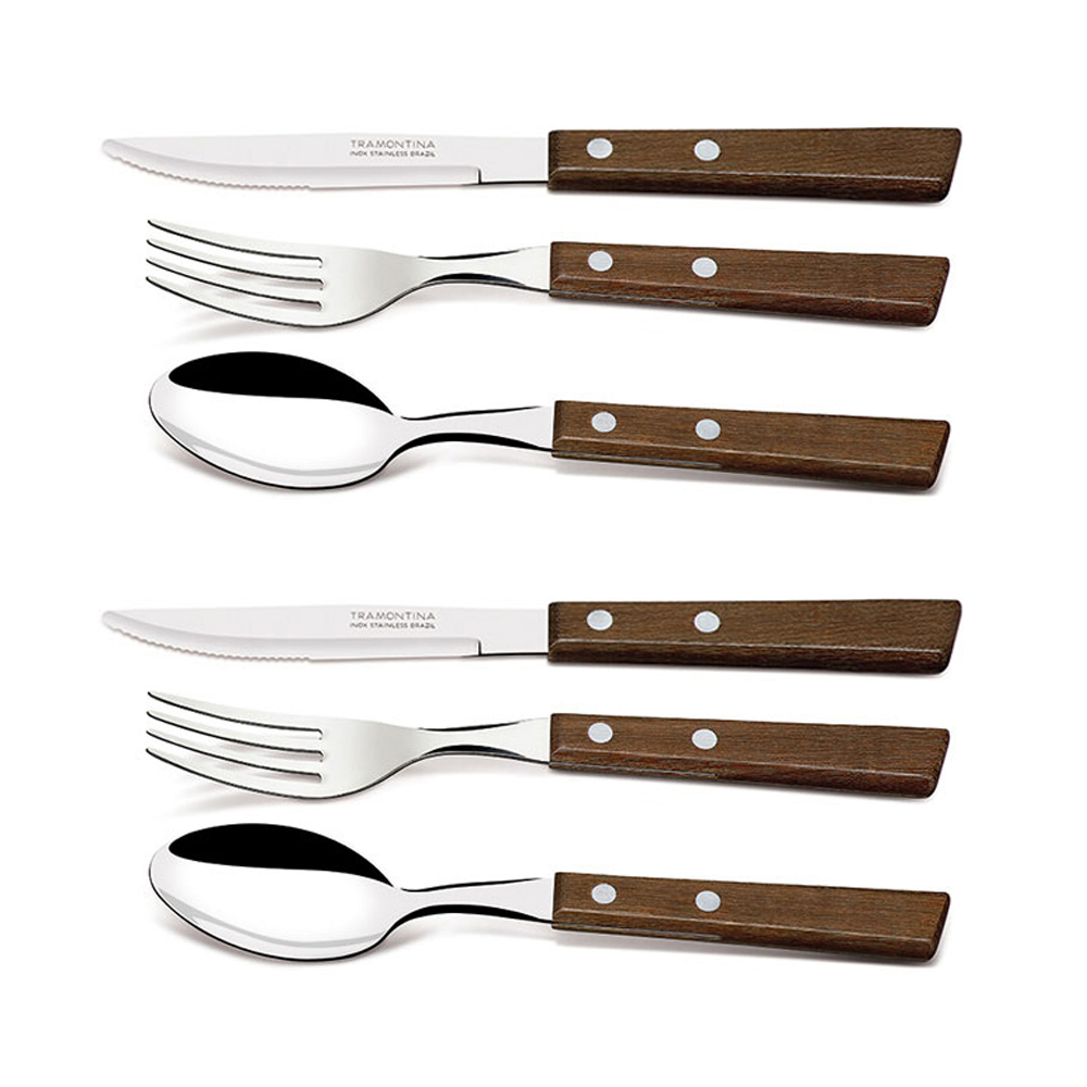 트라몬티나 트레딕셔널 우드핸들 커트러리 테이블세트 9,710원