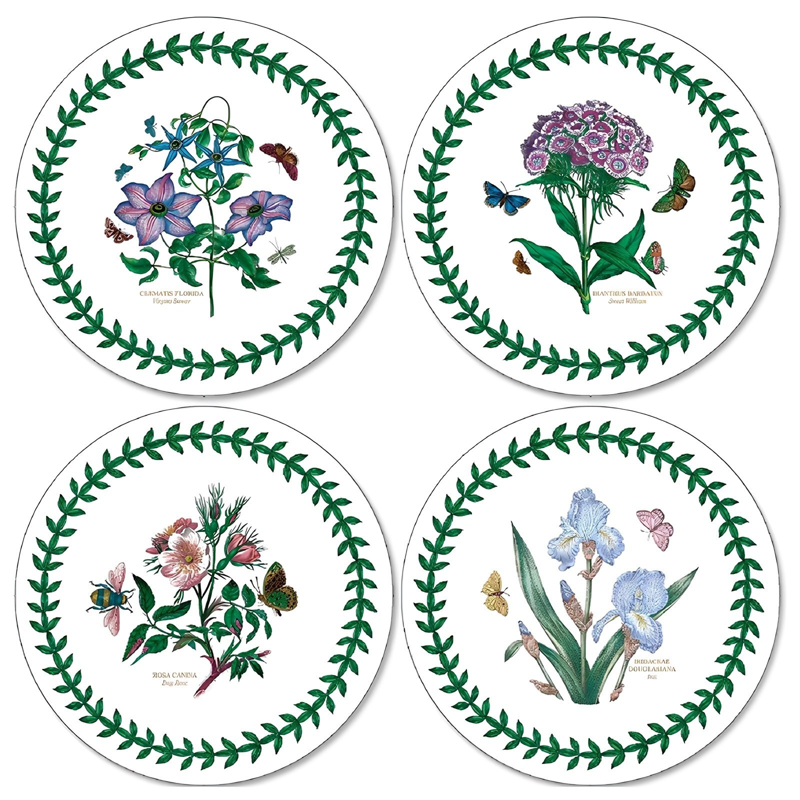 포트메리온 보타닉 가든 원형 컵받침 4p 세트 19,100원