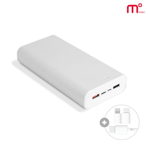 시크론 9V 12V 30W PD 고속 충전 대용량 보조배터리 (30000mAh) M-300Q 53,550원