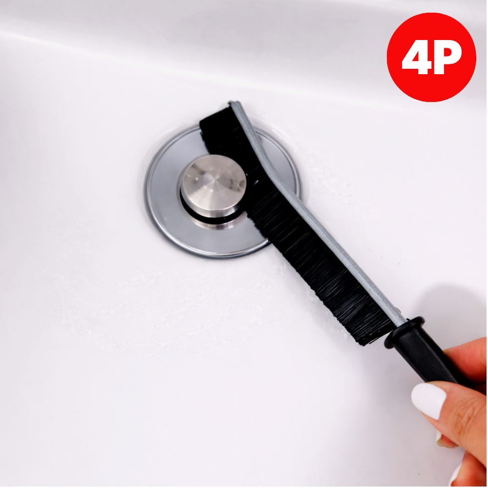 브랜스 초슬림 고밀도강모 다용도 틈새 브러쉬, 4개, 블랙 9,000원