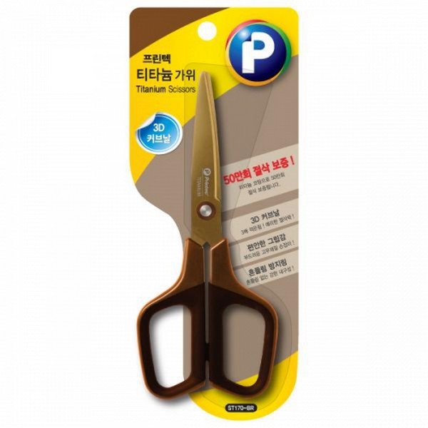 [1102628][프린텍] 티타늄가위 ST170-BR 중형/12입/타 50,400원