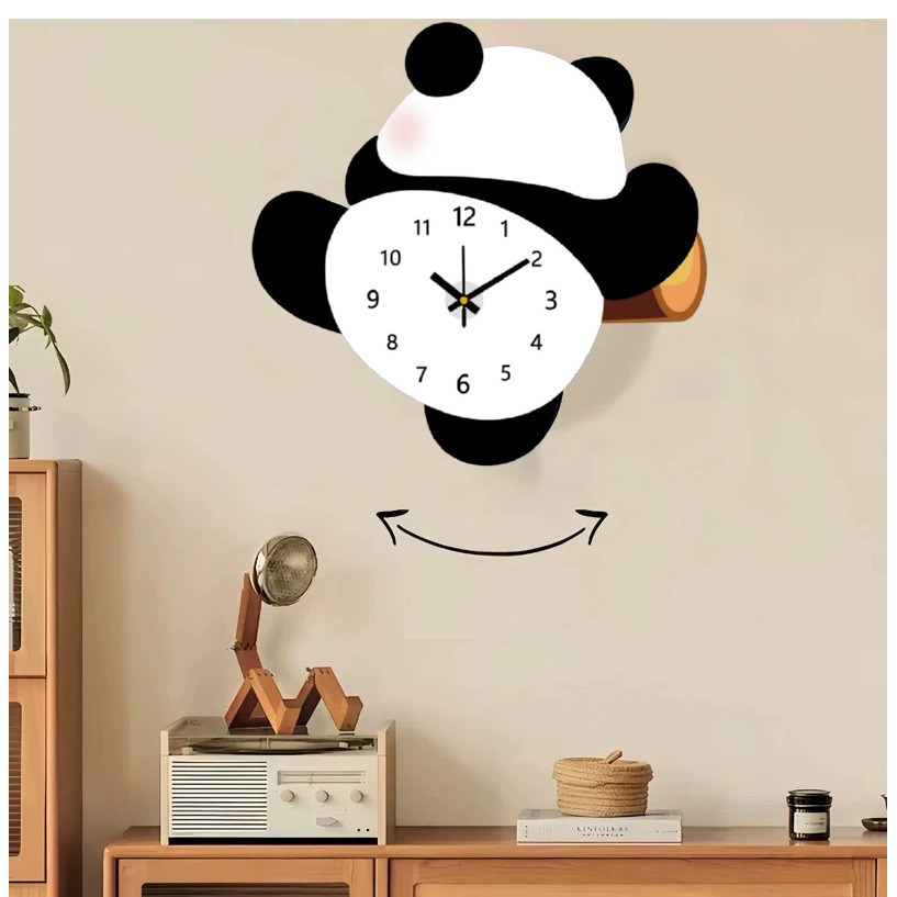 셔니엘 귀여운 캐릭터 벽시계 무소음 인테리어 거실 벽걸이 시계 22,800원