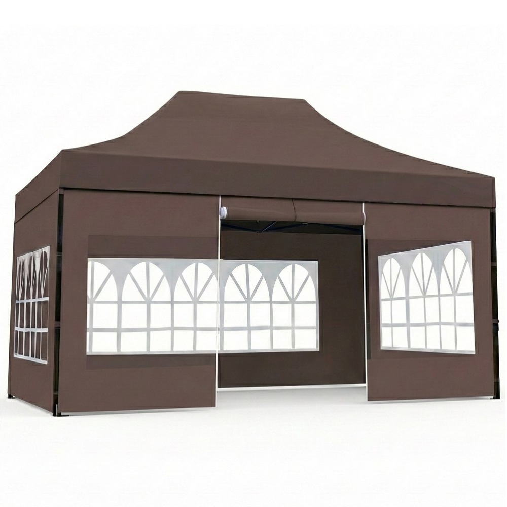 튼튼막 캐노피 천막 원터치 접이식 대형, 카페브라운 379,000원