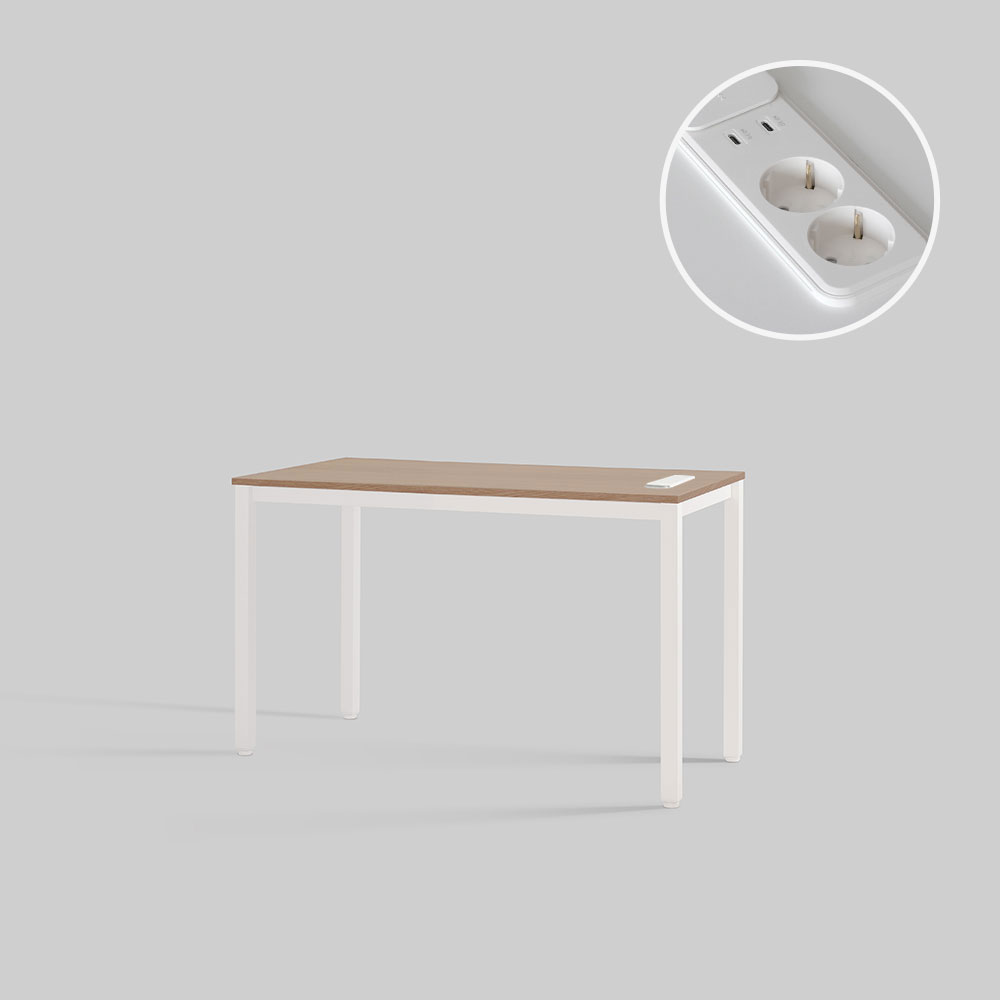 [두닷] 콰트로 PD 3.0 C타입 노트북 데스크 1200x600, 덴버오크+에어화이트 187,000원