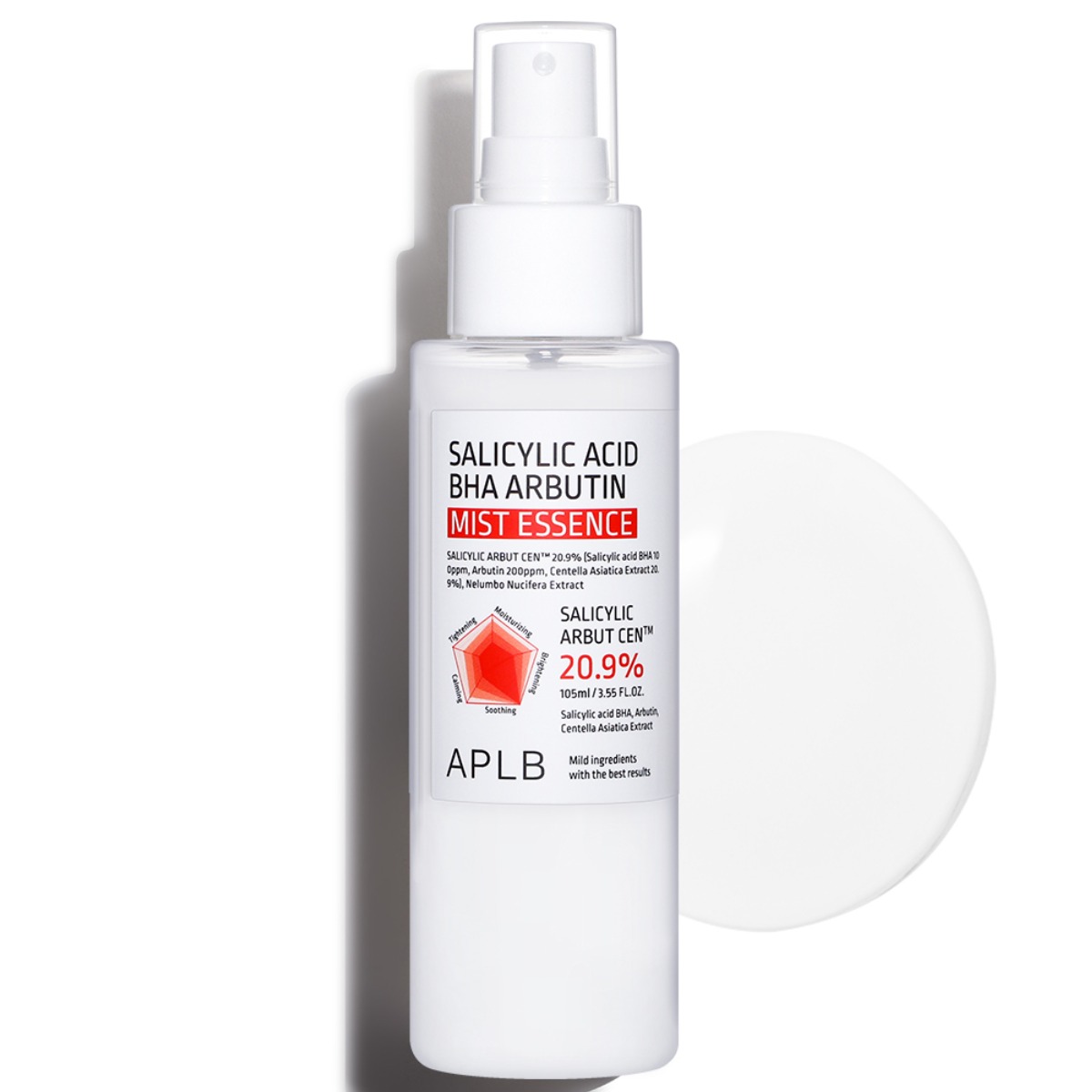 APLB 살리실산 바하 알부틴 미스트 에센스, 1개, 105ml 13,500원