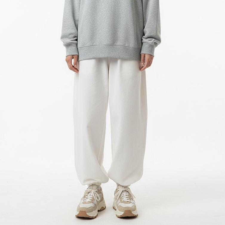 마켓피아 여성용 하이웨이스트 스트링 조거 벌룬 팬츠 15,270원