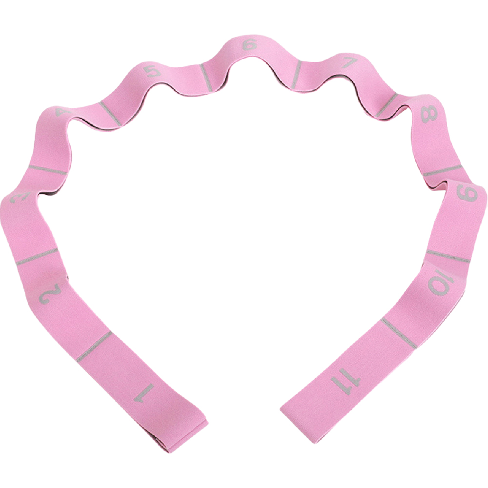 라이프스윗 요가 무용 탄성 스트레칭 근력운동 저항 밴드 10단계, 핑크, 1개 15,500원