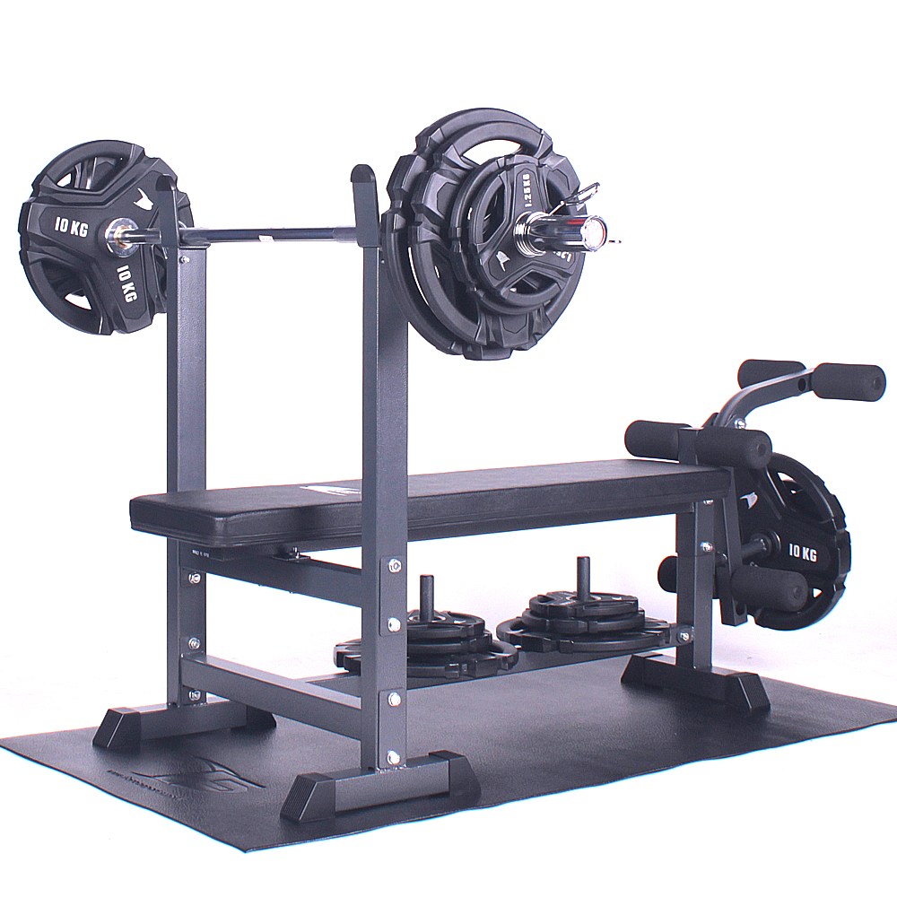 포스스포츠 레그익스텐션 벤치프레스 우레탄원판세트(블랙) 699,000원