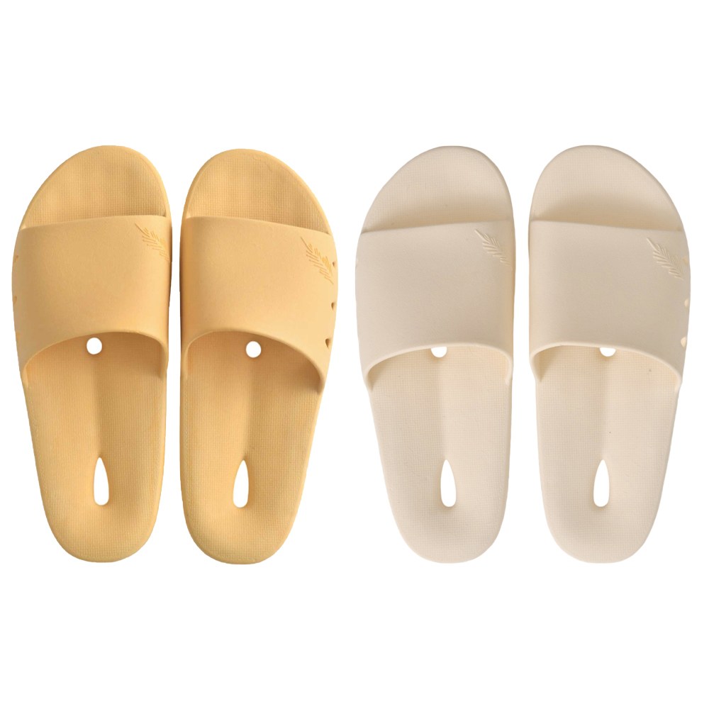 1+1 국산 호텔 발편한 미끄럼방지 다용도 거실 화장실 욕실화 슬리퍼, 1개, 옐로우+아이보리 10,900원