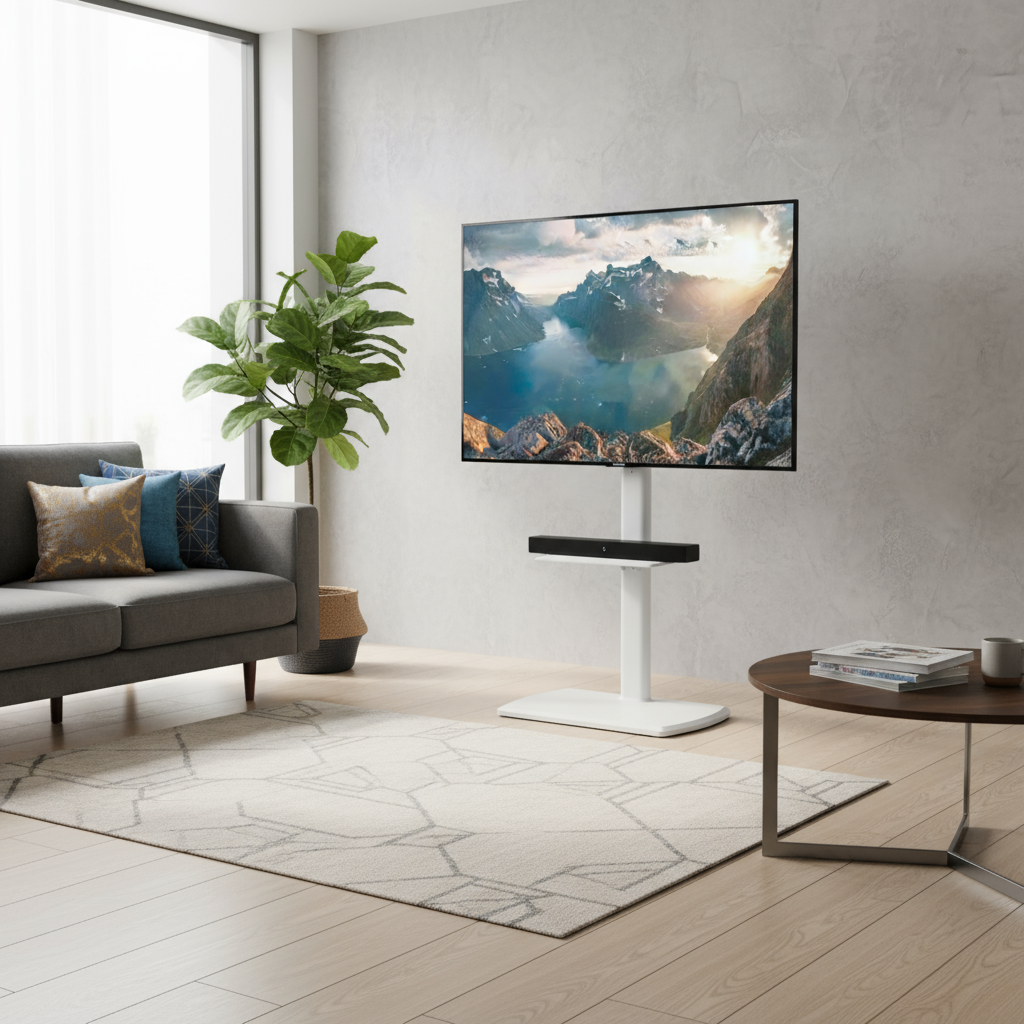 이동식TV 스탠드 거치대 이동형 최대70인치 티비 삼성 LG 중소기업 호환 88,000원