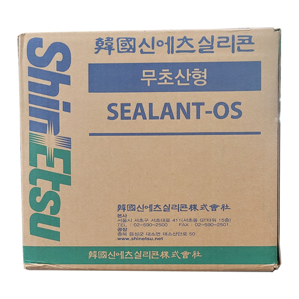 [나우케미칼] 상호명 도용당하는 중 판매자명 확인 후 구매 권장 신에츠 무초산 실리콘 창틀 샷시 창호 유리 방수 비초산 백색 51,990원