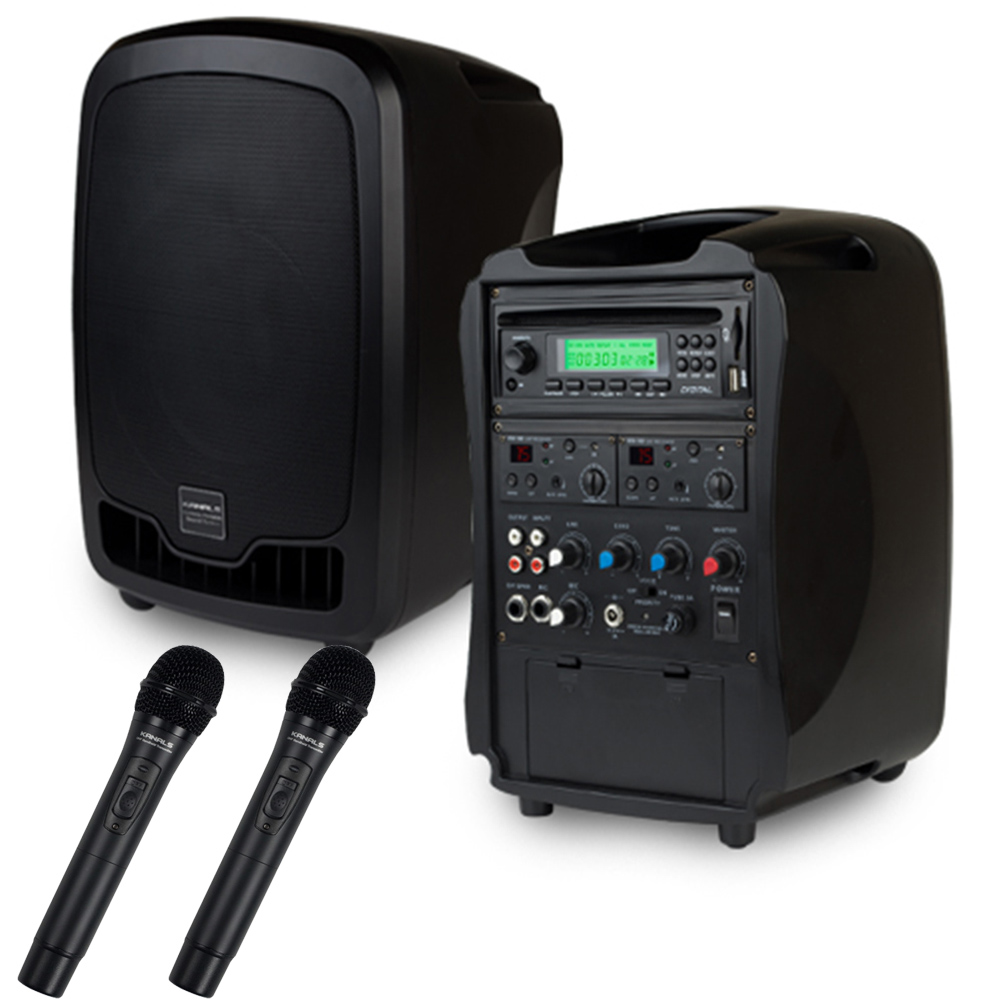 포터블 앰프 스피커 CDP내장 AT-310N MAX파워 150W 900메가 2체널 핸드+벨트형 마이크2개, 카날스SM 735,980원