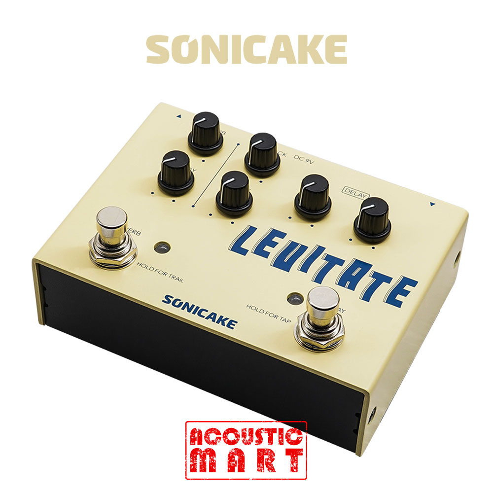 소니케이크 Levitate / 딜레이 + 리버브 듀얼 이펙트 페달 이펙터, 1개 69,000원
